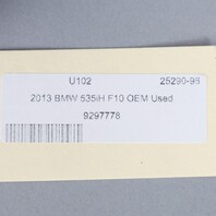 2011-2016 BMW 528i 535i 550i Turn Signal Wiper Switch 61319297778 OEM Used