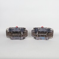 1997-2012 Porsche Boxster Cayman Rear Brake Calipers Brembo Set Black OEM Used