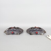 1997-2012 Porsche Boxster Cayman Rear Brake Calipers Brembo Set Black OEM Used