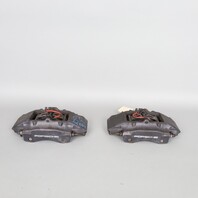 1997-2012 Porsche Boxster Cayman Rear Brake Calipers Brembo Set Black OEM Used