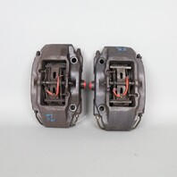 1997-2012 Porsche Boxster Cayman Front Brake Calipers Brembo Set Black OEM Used