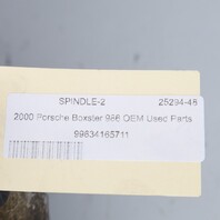 97-04 Porsche 911 Boxster Left Front Spindle Knuckle Hub 99634195712 OEM Used