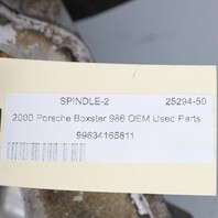 97-04 Porsche 911 Boxster Right Front Spindle Knuckle Hub 99634195812 OEM Used