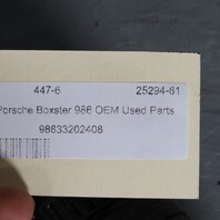 1998-2002 Porsche Boxster Axle Shaft Automatic 2.5 2.7 98633202408 OEM Used