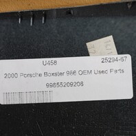 2000 Porsche Boxster 986 OEM Parts