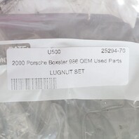 Porsche 911 Boxster Cayman Wheel Lug Nut Set W/Lock OEM Used