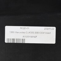 1998-2003 Mercedes CLK320 E320 ML320 Engine Cover 1120100167 OEM Used