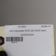 2003-2006 Mercedes S430 W220 Right Passenger Halogen Headlight OEM 2208204261