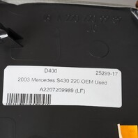 2000-2006 Mercedes S430 S500 W220 Left Door Panel Seat Switch Trim OEM Used