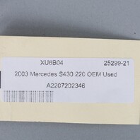 2003-2006 Mercedes S430 S500 Left Front Window Regualtor 2207202546 OEM Used