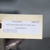 2003-2006 Mercedes S430 W220 Exhaust Manifold Downpipe Left Right Pair OEM Used