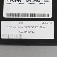 2002-2006 Mercedes S430 S500 Transmission Module TCU TCM 0325453032 OEM Used