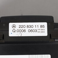 2000-2006 Mercedes S430 S500 S600 W220 Climate Control 2208301185 OEM Used