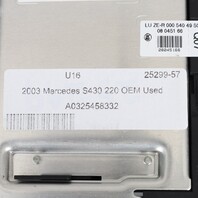 2003-2006 Mercedes S430 S500 S600 W220 SAM Module A0325458332 OEM Used
