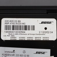 2000-2003 Mercedes S430 S500 S600 W220 Amplifier OEM Used