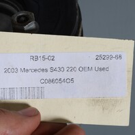 2003-2006 Mercedes S430 S500 S600 W220 Rear Strut Air Spring OEM Used