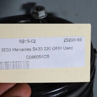 2003-2006 Mercedes S430 S500 S600 W220 Rear Strut Air Spring OEM Used