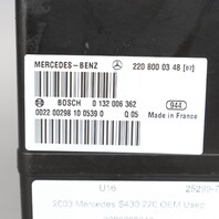 2000-2006 Mercedes S430 S500 S600 W220 Door Lock Vacuum Pump 2208000348 OEM Used