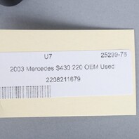 2000-2006 Mercedes S430 S500 S600 W220 Right Seat Swtich 2208211679 OEM Used