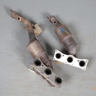 2007-2009 BMW 328xi N51 Exhaust Manifold Set Front Rear 18407565099 E90 OEM Used