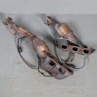 2004-2006 BMW X3 E83 Exhaust Manifold Downpipe Front Rear 18403412861 OEM Used