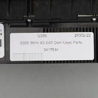 2004-2010 BMW X3 E83 Heater Climate Temperature Control Panel OEM Used