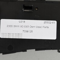 2004-2010 BMW X3 Left Front Power Seat Switch 61317036125 OEM Used