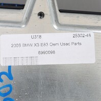 2004-2007 BMW X3 Amp Amplifier 65126990098 OEM Used