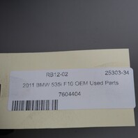 2011-2016 BMW 535i 640i N55 Air Cleaner Filter Box 13717604404 OEM Used