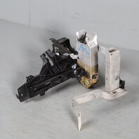 11-16 BMW 528i 535i 550i Right Hood Latch Support Bracket 51647200793 OEM Used