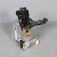 11-16 BMW 528i 535i 550i Right Hood Latch Support Bracket 51647200793 OEM Used
