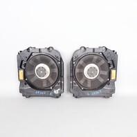 BMW 528i 535i 550i 640i 650i Floor Speaker Subwoofer Pair 65139169687 OEM Used
