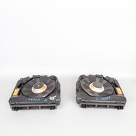 BMW 528i 535i 550i 640i 650i Floor Speaker Subwoofer Pair 65139169687 OEM Used