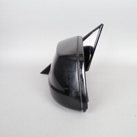 11-12 BMW 528i 535i 550i Left Door Mirror 51167283623 Black OEM Used