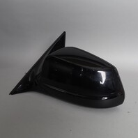 11-12 BMW 528i 535i 550i Left Door Mirror 51167283623 Black OEM Used