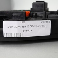 2011 BMW 528i 535i 550i Rear Fuse Relay Junction Box 61149234423 OEM Used
