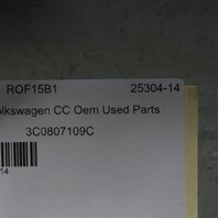 2009-2017 Volkswagen CC Front Bumper Reinforcement 3C0807109C OEM Used