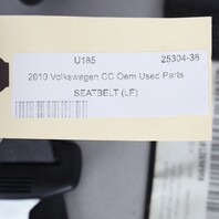 2009-2017 Volkswagen CC Left Seat Belt Retractor 3C1857705K OEM Used
