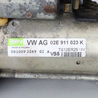 2010-2017 Volkswagen CC 2.0 Starter Motor Valeo 02E911023K