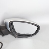 2009-2012 Volkswagen CC Right Door Mirror Silver Metallic 3C8857508BB OEM Used