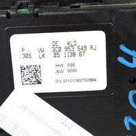 2010 Volkswagen CC Multi Function Control Module 3C0953549AJ OEM Used
