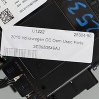 2010 Volkswagen CC Multi Function Control Module 3C0953549AJ OEM Used