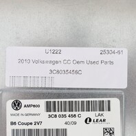2009-2012 Volkswagen CC EOS Golf Amplifier 3C8035456C OEM Used