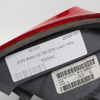 2011-2017 BMW X3 Right Outer Tail Light LED 63217220242OEM Used