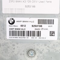 2011-2014 BMW X3 Amp Amplifier HiFi Audio 65129253196 OEM Used