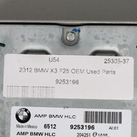 2011-2014 BMW X3 Amp Amplifier HiFi Audio 65129253196 OEM Used