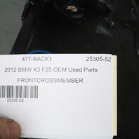 2011-2018 BMW X3 X3 Front Engine Suspension Crossmember 31116787915 OEM Used