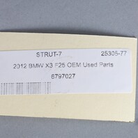2011-2017 BMW X3 X4 Left Front Strut Shock EDC 37116797027 OEM Used