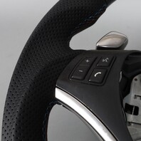 BMW 128 135i 328i 335i X1 Carbon Fiber Flat Bottom Steering Wheel Paddle USED