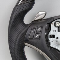 BMW 128 135i 328i 335i X1 Carbon Fiber Flat Bottom Steering Wheel Paddle USED